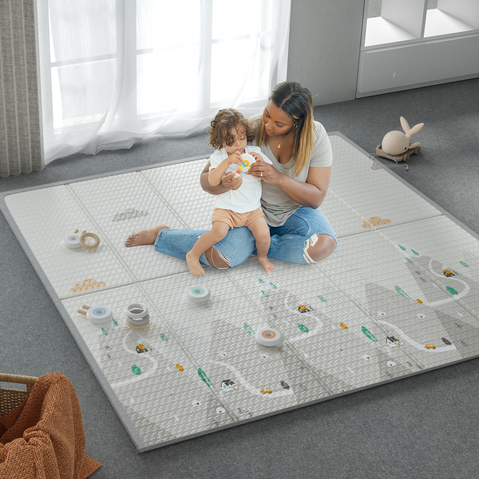 Baby activity best sale play mat