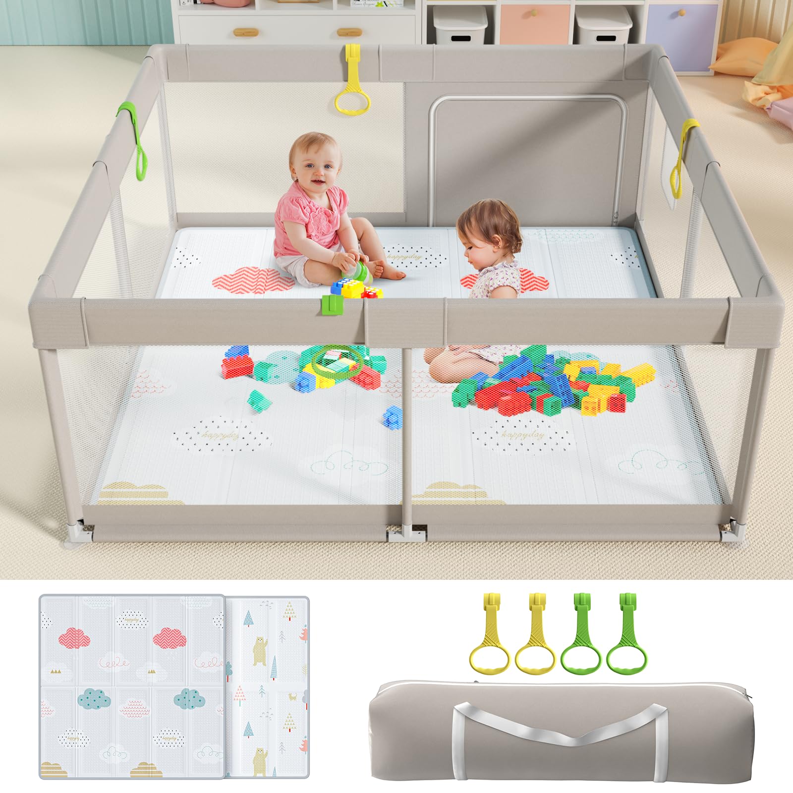 Extra large outlet playpen